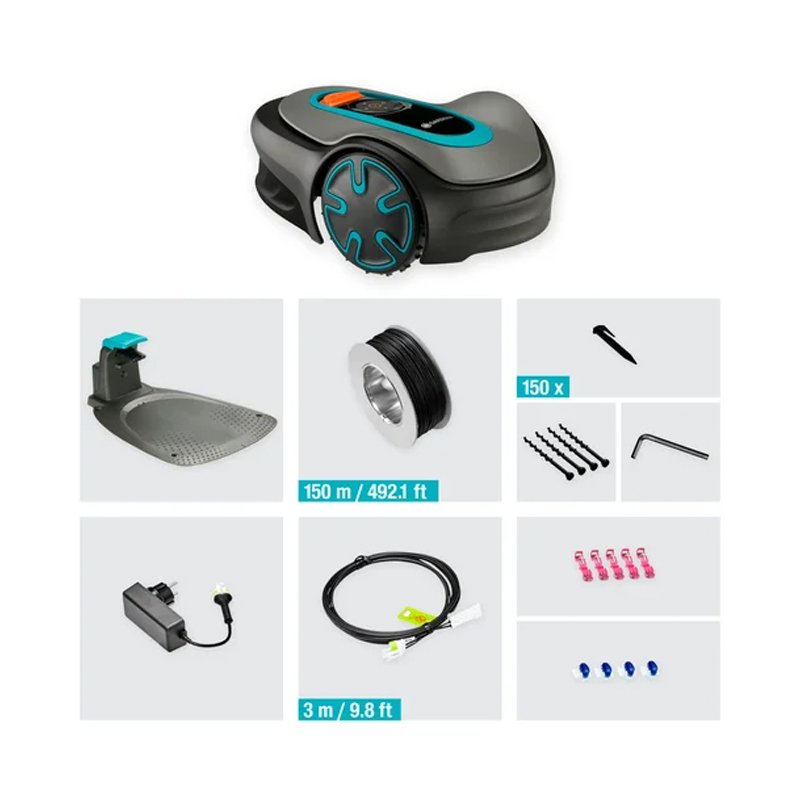 Robot Tondeuse GARDENA SILENO Minimo 500 M² Smart 9 robot tondeuse gardena sileno minimo m smart