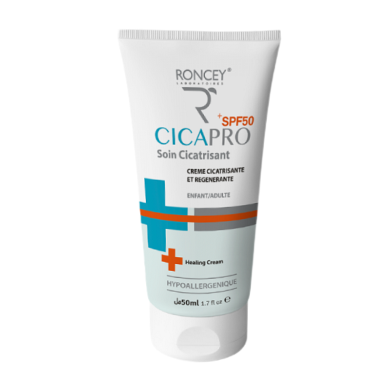 RONCEY CICA PRO SPF50+ SOIN CICATRISANT 50ML 1 roncey cica pro spf soin cicatrisant ml