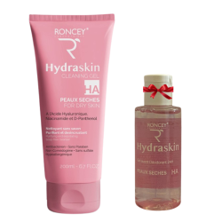 RONCEY HYDRASKIN GEL NETTOYANT PEAUX SECHES 200ML+DEO DOUCHE HYDRASKIN PEAU SECHE 50ML(OFFERT) 2 roncey deo douche hydraskin peau seche ldeo douche hydraskin peau seche mloffert