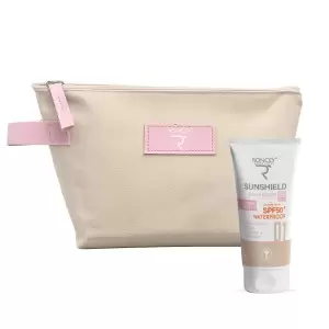 RONCEY ECRAN SUNSHIELD WATERPROOF SPF50+ TEINTE 01 50ML+TROUSSE (OFFERT) 3 roncey ecran sunshield waterproof spf teinte ml