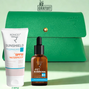 roncey trousse serum anti imperfections b mlsunshield ecran invisible spf ml