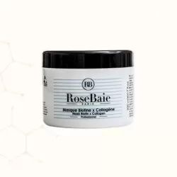 ROSEBAIE MASQUE BIOTINE X COLLAGENE 500 ML 4 rosebaie masque biotine x collagene ml