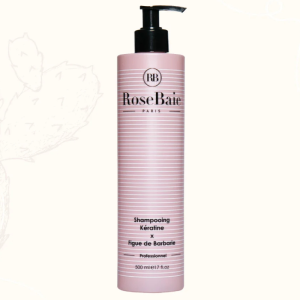 ROSEBAIE SHAMPOING KERATINE HUILE FIGUE DE BARBARIE 500 ML 3 rosebaie shampoing keratine huile figue de barbarie ml