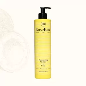 ROSEBAIE SHAMPOING KERATINE X HUILE DE COCO 500ML 3 rosebaie shampoing keratine x huile de coco ml