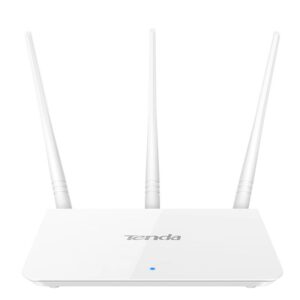 routeur wifi tenda f mbps dbi antennes blanc tenda f c