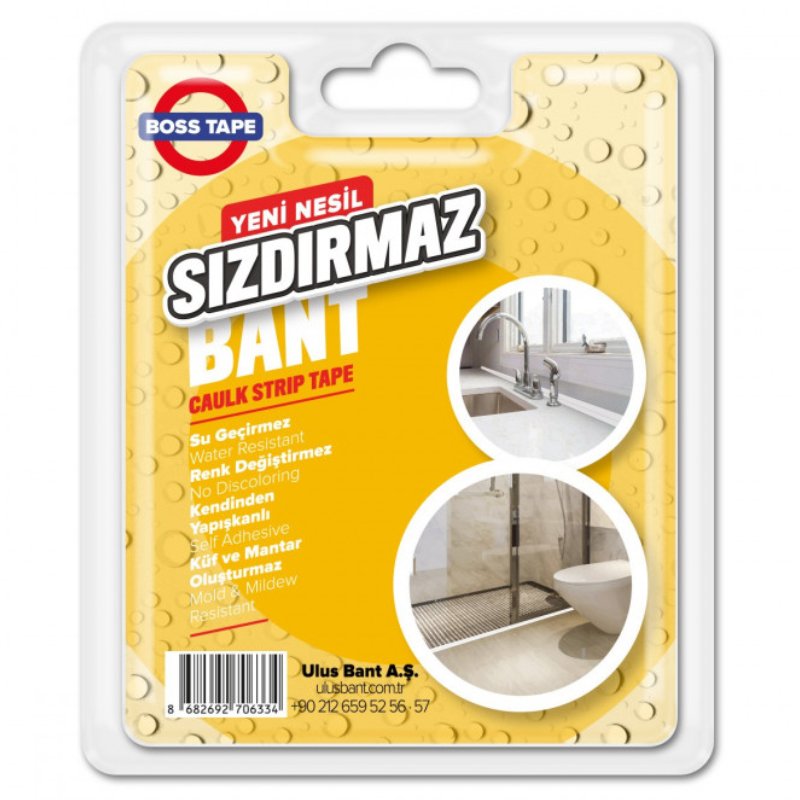 Ruban Adhésif de Scellage BOSS TAPE 3,8 cm x 3,35 mètres - Blanc 7 ruban adhesif de scellage boss tape cm x metres blanc