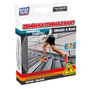 ruban antiderapant boss tape pour escaliers au sol mm x metres