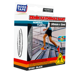 ruban antiderapant boss tape pour escaliers au sol mm x metres