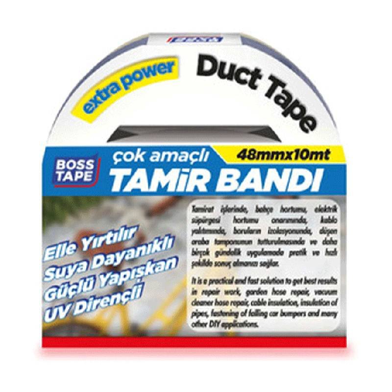 Ruban de réparation BOSS TAPE 48 mm x 10 mètres - Noir 3 ruban de r paration boss tape r sistant l eau et aux uv