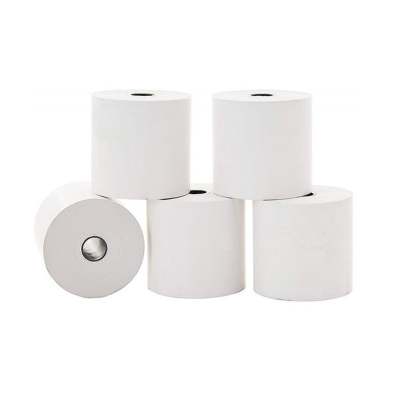 Pack de 5 Rouleaux Papier Thermique 80 x 70 mm 2 rxthp