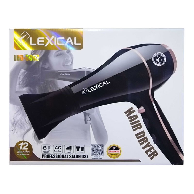 Sèche Cheveux LEXICAL LHD5062 2000W - Noir 2 s che cheveux lexical lhd w noir ws