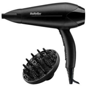 s che cheveux babyliss avec diffuseur de w noir