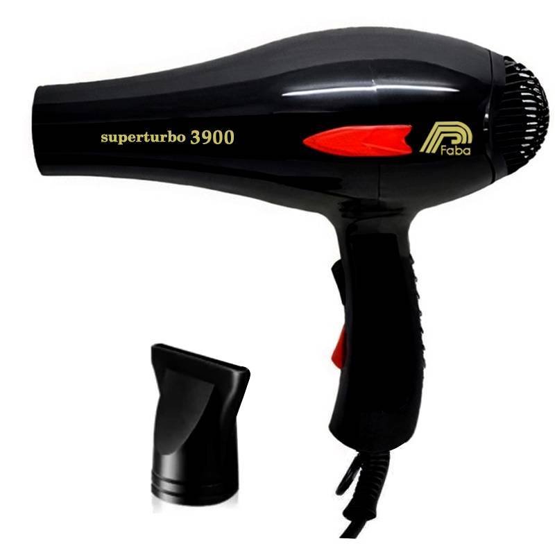 Sèche Cheveux FABA Pro3900 1800W - Noir 1 s che cheveux faba pro w noir