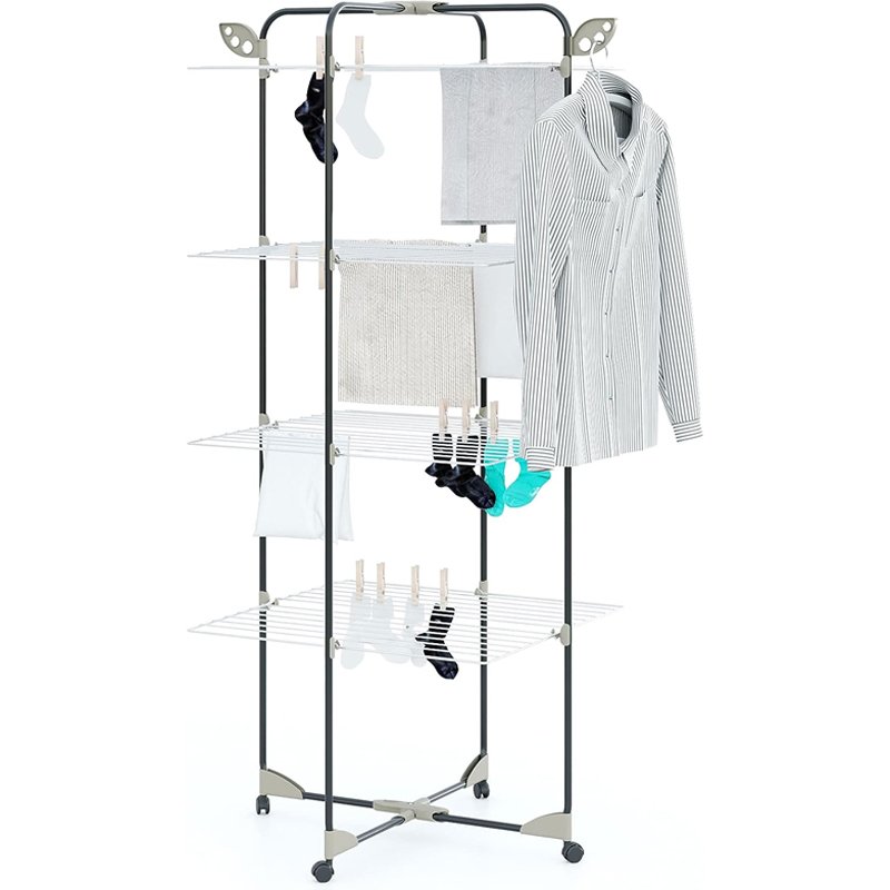 Séchoir à Linge Mobile COLOMBO Alpina ST194-4 4 niveaux 40M 2 s choir linge colombo alpina m