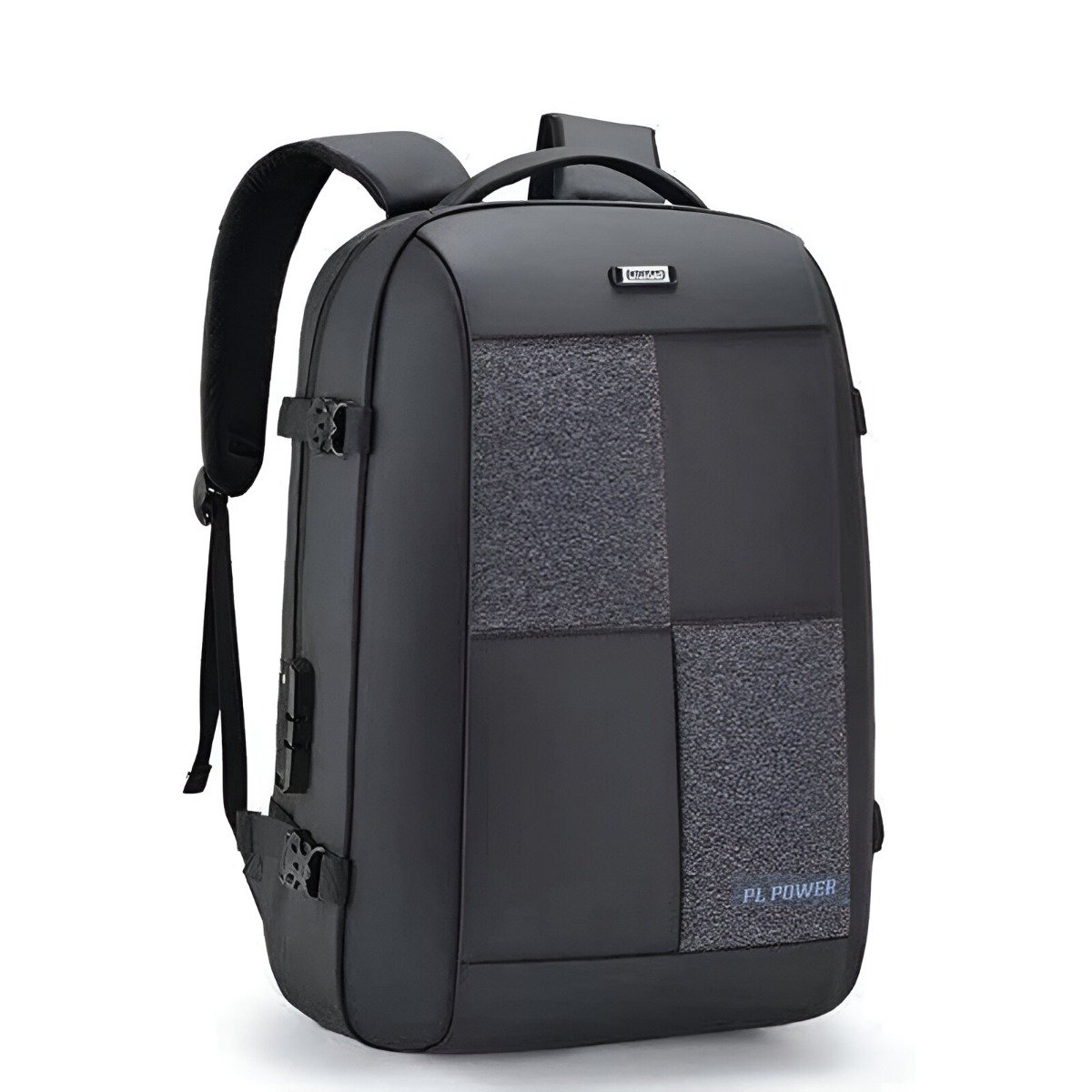 Sac à Dos Antivol Avec Cadenas 3D Pour Pc Portable 15.6'' - Noir&Gris 1 sac a dos antivol avec cadenas d pour pc portable noir gris ty