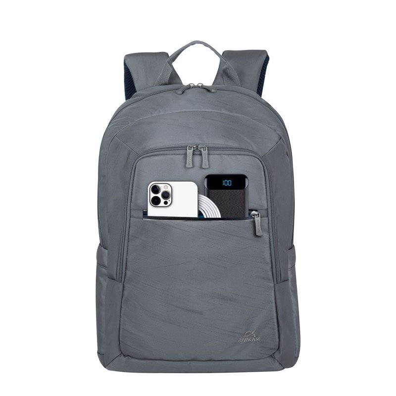 Sac à Dos RIVACASE ECO 7561 Pour PC Portable 15.6'' - Gris 5 sac a dos rivacase eco pour pc portable gris