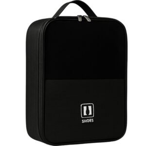 sac de rangement pour chaussures noir f