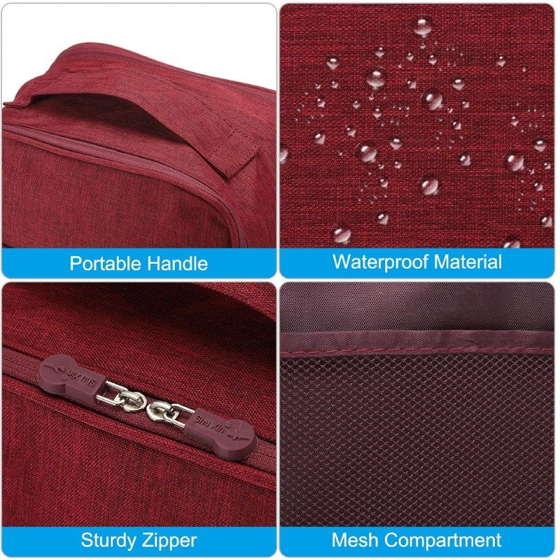 Sac De Rangement Pour Chaussures - Rouge Bordeaux 3 sac de rangement pour chaussures rouge bordeaux d