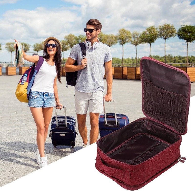 Sac De Rangement Pour Chaussures - Rouge Bordeaux 5 sac de rangement pour chaussures rouge bordeaux v