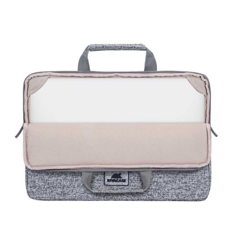 Sacoche RIVACASE 7913 Pour Pc Portable 13.3'' - Gris Clair 5 sacoche rivacase pour pc portable gris clair a