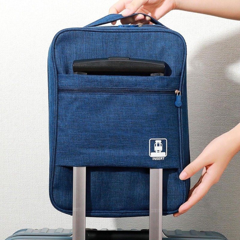 Sac De Rangement Pour Chaussures - Bleu 3 sacs de rangements pour chaussures bleu h