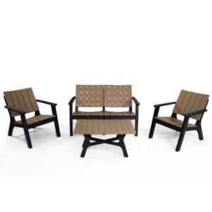 salon de jardin places taupe