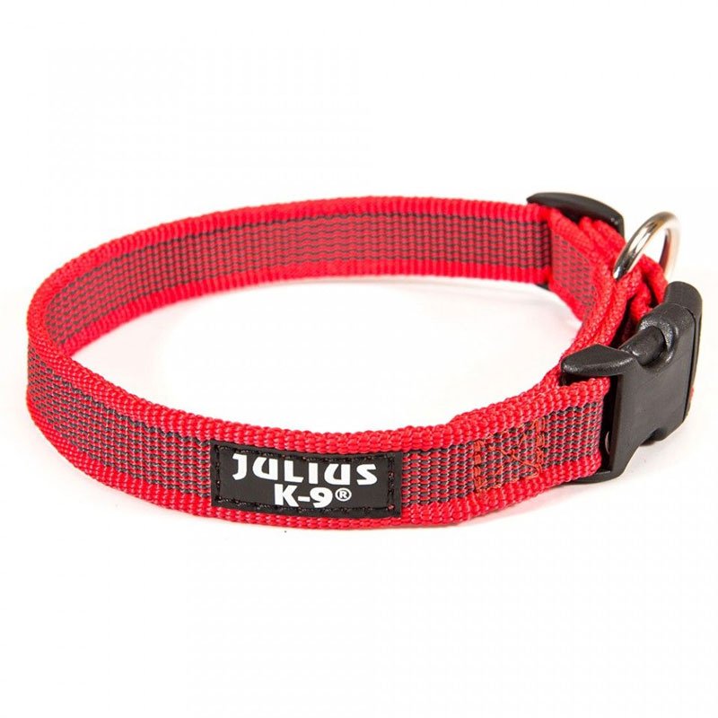 Collier JULIUS K-9 Pour Chiens - Rouge (R3194-2R) 1 sans titre