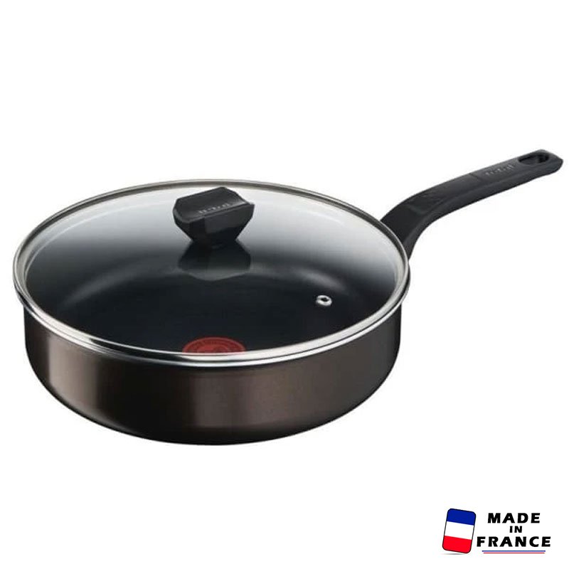Sauteuse TEFAL Cook & Clean 26 cm + Couvercle 1 sauteuse tefal cook clean cm couvercle k