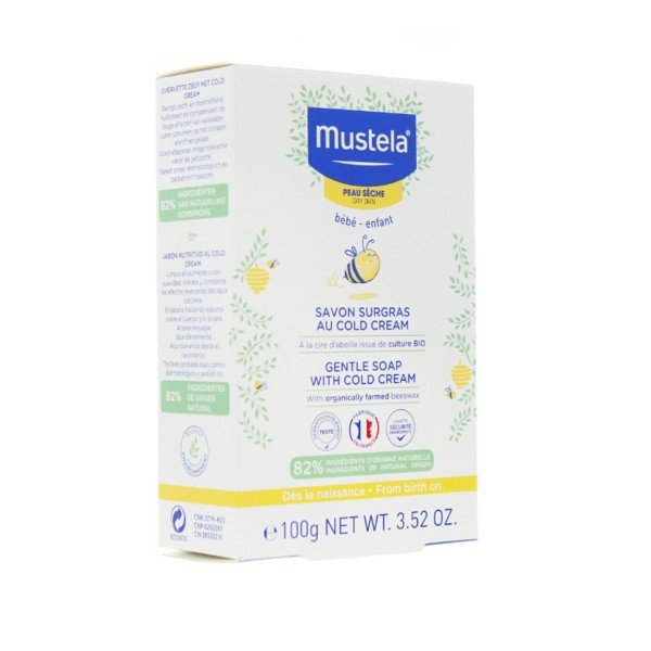 MUSTELA SAVON AU COLD CREAM NUTRI PROTECTEUR 100G 1 savon surgras au cold cream nutri protecteur g
