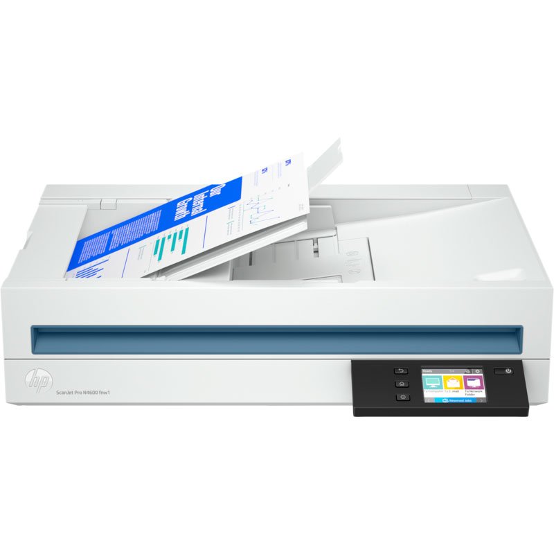 Scanner HP SCANJET PRO N4600 FNW1 à Plat Couleur 1 scanner hp scanjet pro n fnw