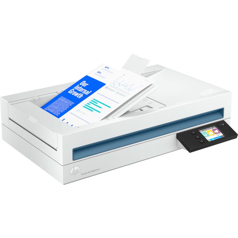 Scanner HP SCANJET PRO N4600 FNW1 à Plat Couleur 2 scanner hp scanjet pro n fnw