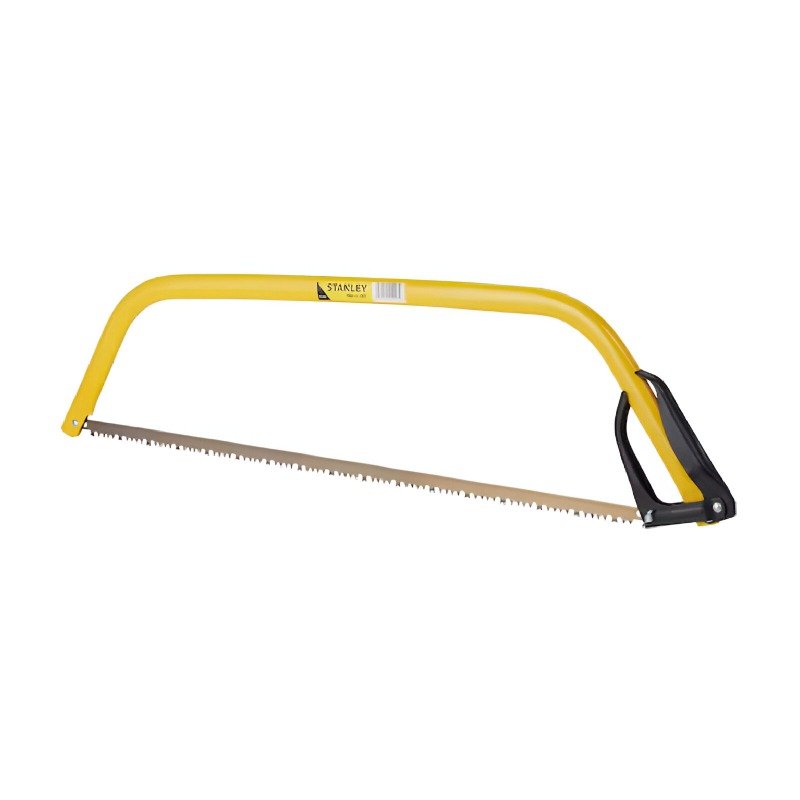 Scie à bûches STANLEY denture américaine 760 mm - Jaune 1 scie b ches stanley denture am ricaine mm jaune