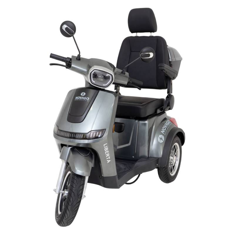 Scooter électrique NOVAGO liberta avec 3 roues - Gris 4 scooter electrique novago liberta avec roues gris