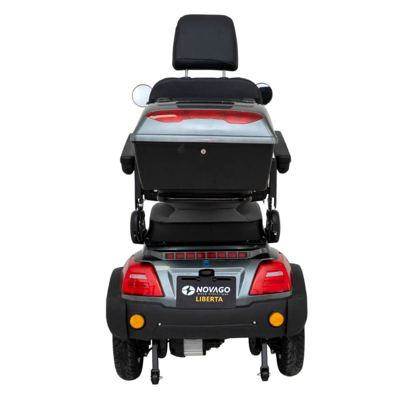 Scooter électrique NOVAGO liberta avec 3 roues - Gris 5 scooter electrique novago liberta avec roues gris
