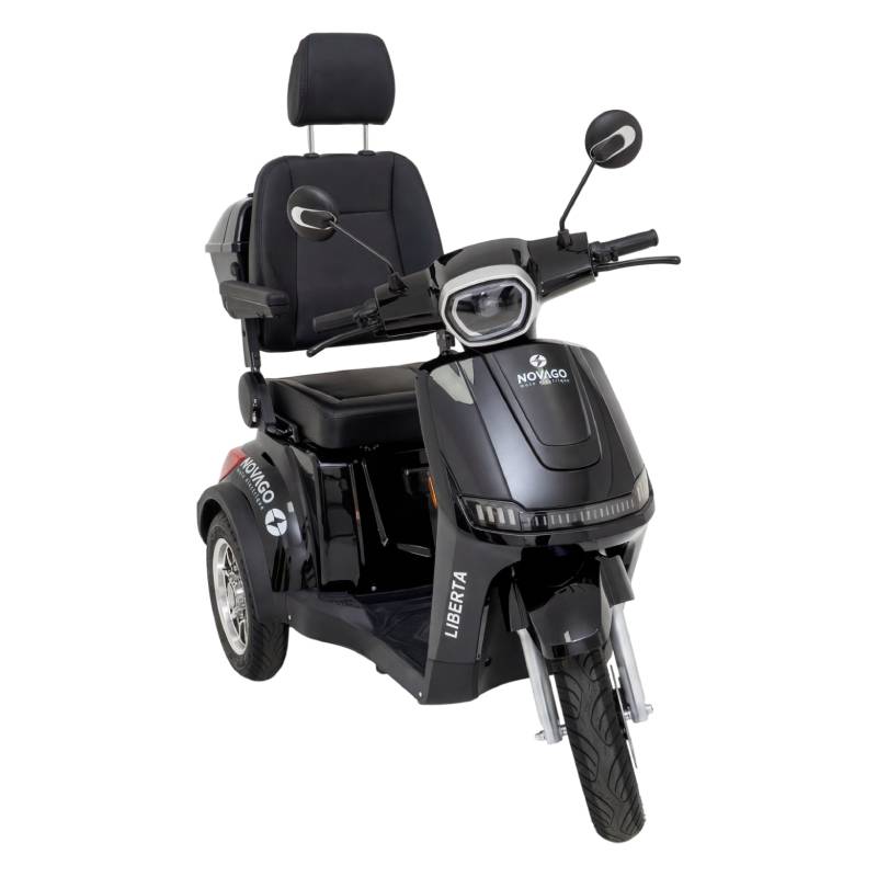 Scooter électrique NOVAGO liberta avec 3 roues - Noir 4 scooter electrique novago liberta avec roues noir