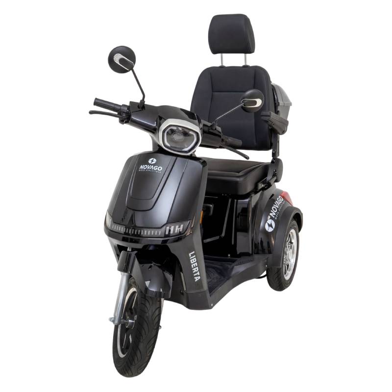 Scooter électrique NOVAGO liberta avec 3 roues - Noir 2 scooter electrique novago liberta avec roues noir
