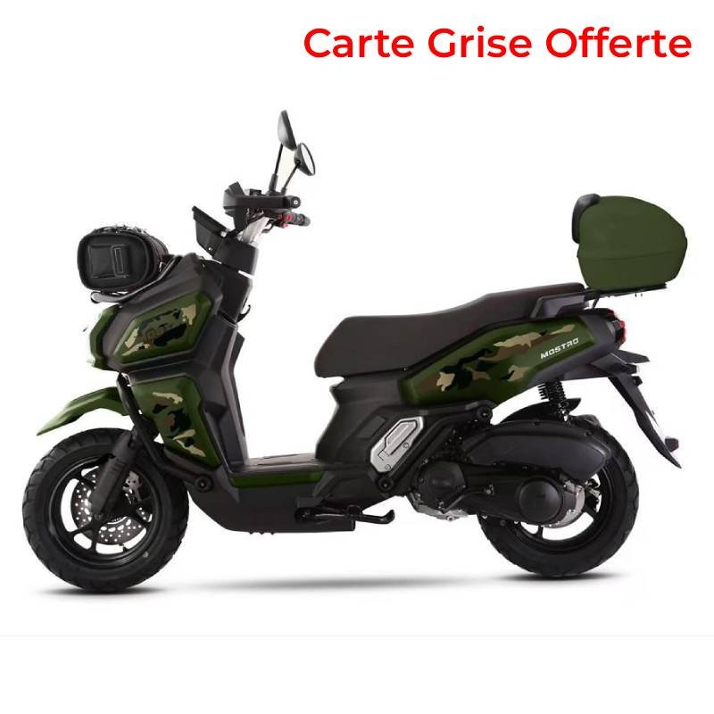 Scooter TUNIZNEN Mostro 125cc - Vert 1 scooter tuniznen mostro cc vert a