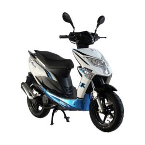 scooter zimota eagle cc blanc bleu