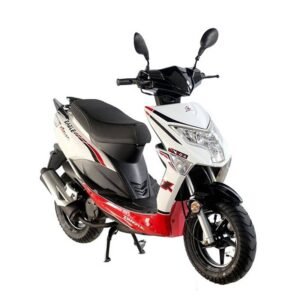 scooter zimota eagle blanc rouge b