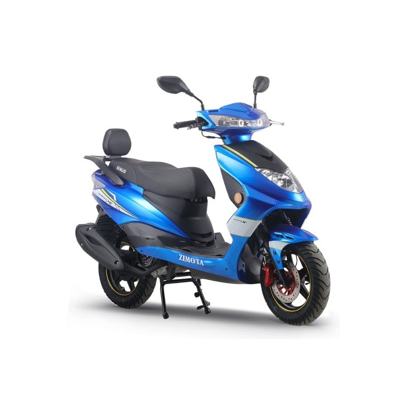 Scooter ZIMOTA Sinus X Essence Avec Écran Digital - Bleu Brillant 1 scooter zimota sinus x essence avec ecran digital bleu brillant