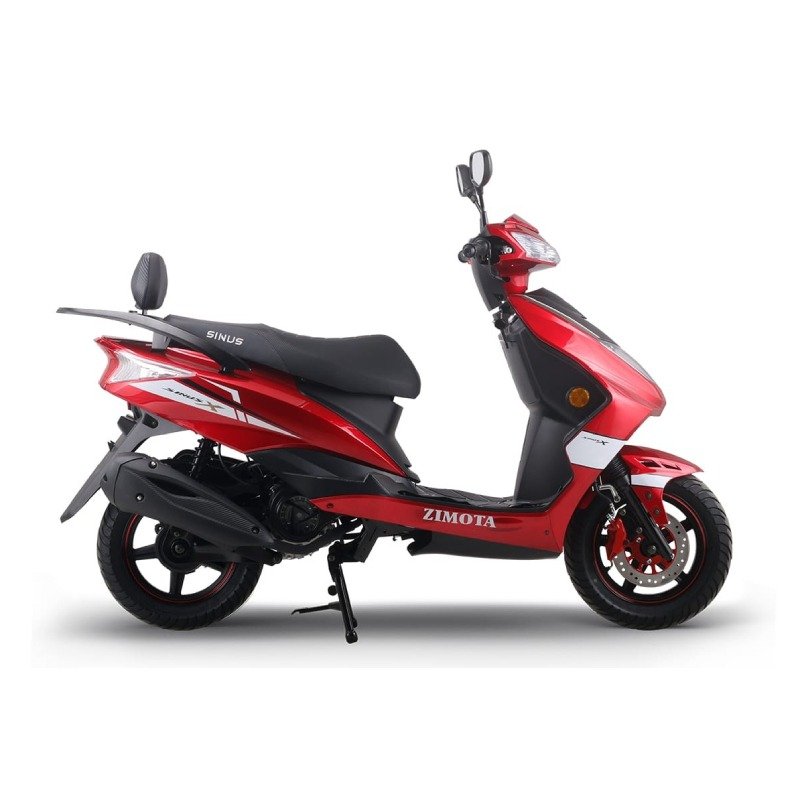 Scooter ZIMOTA Sinus X Essence Avec Écran Digital - Rouge Bordeaux Brillant 2 scooter zimota sinus x essence avec ecran digital rouge bordeaux brillant