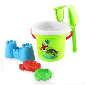 seau de plage avec accessoires assortis