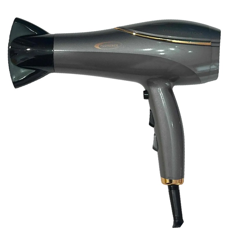 Sèche Cheveux Pro FLORENCE HK447-1 2200W - Gris 1 seche cheveux pro florence hk w gris g