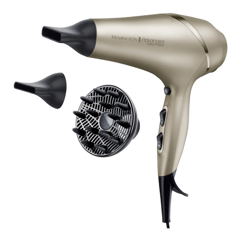 Sèche Cheveux Professionnel REMINGTON Advanced Colour Protect 2300W - Bronze 1 seche cheveux pro remington advanced colour protect w bronze clair