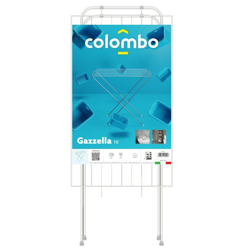 Sèche Linge COLOMBO Gazzella 10m - Gris 3 seche linge colombo gazzella m gris