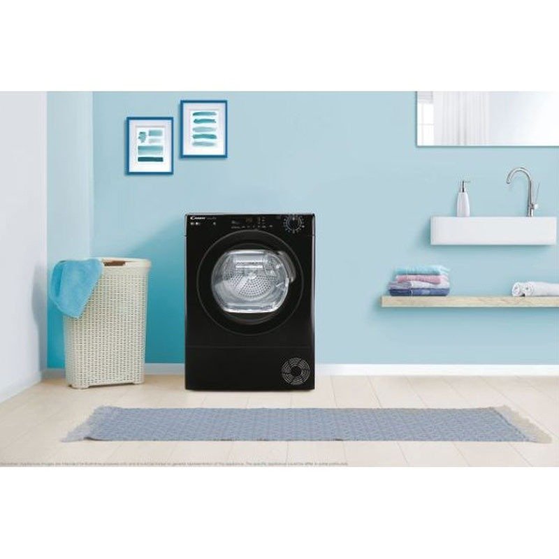 Sèche linge Frontale CANDY CSE-C9DBEB-47 9 kg - Noir 3 seche linge frontale candy cse cdbeb kg noir