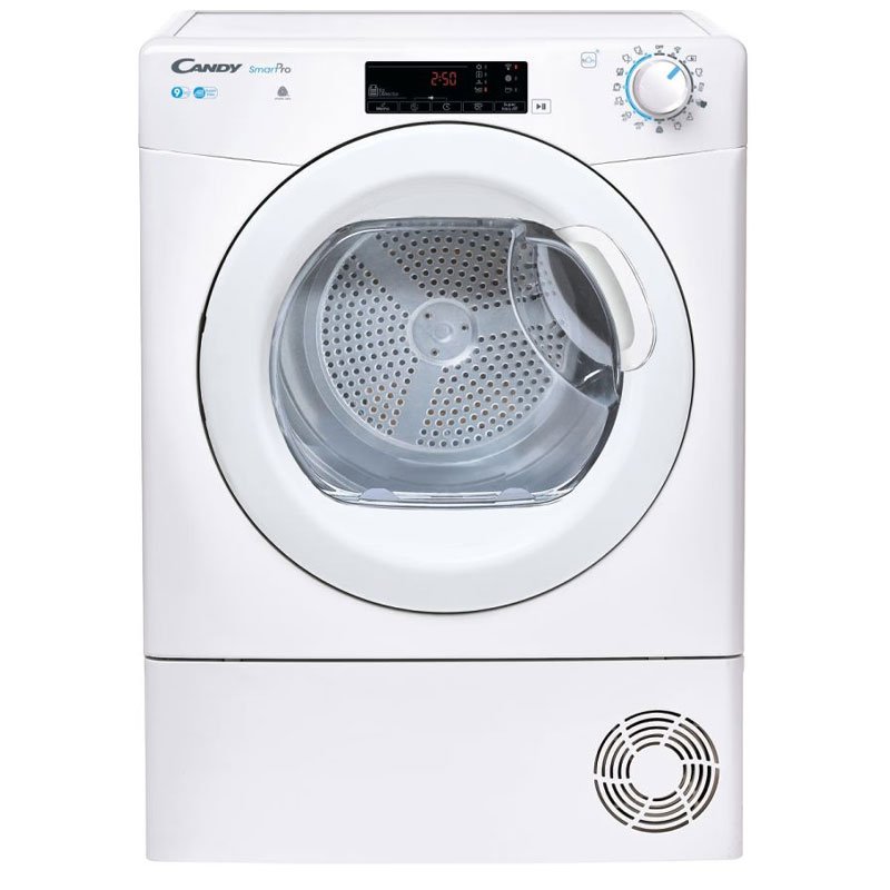 Sèche linge Frontale CANDY CSOEC9TG-80 Smart Pro 9 kg - Blanc 1 seche linge frontale candy csoectg smart pro kg blanc