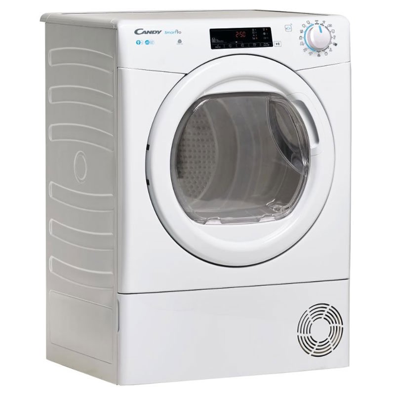Sèche linge Frontale CANDY CSOEC9TG-80 Smart Pro 9 kg - Blanc 2 seche linge frontale candy csoectg smart pro kg blanc