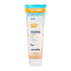 SENSILIS GEL CREME HYDRATANT RAFRAICHISSANT SPF50+ 250ML 2 sensilis gel creme hydratant rafraichissant spf ml