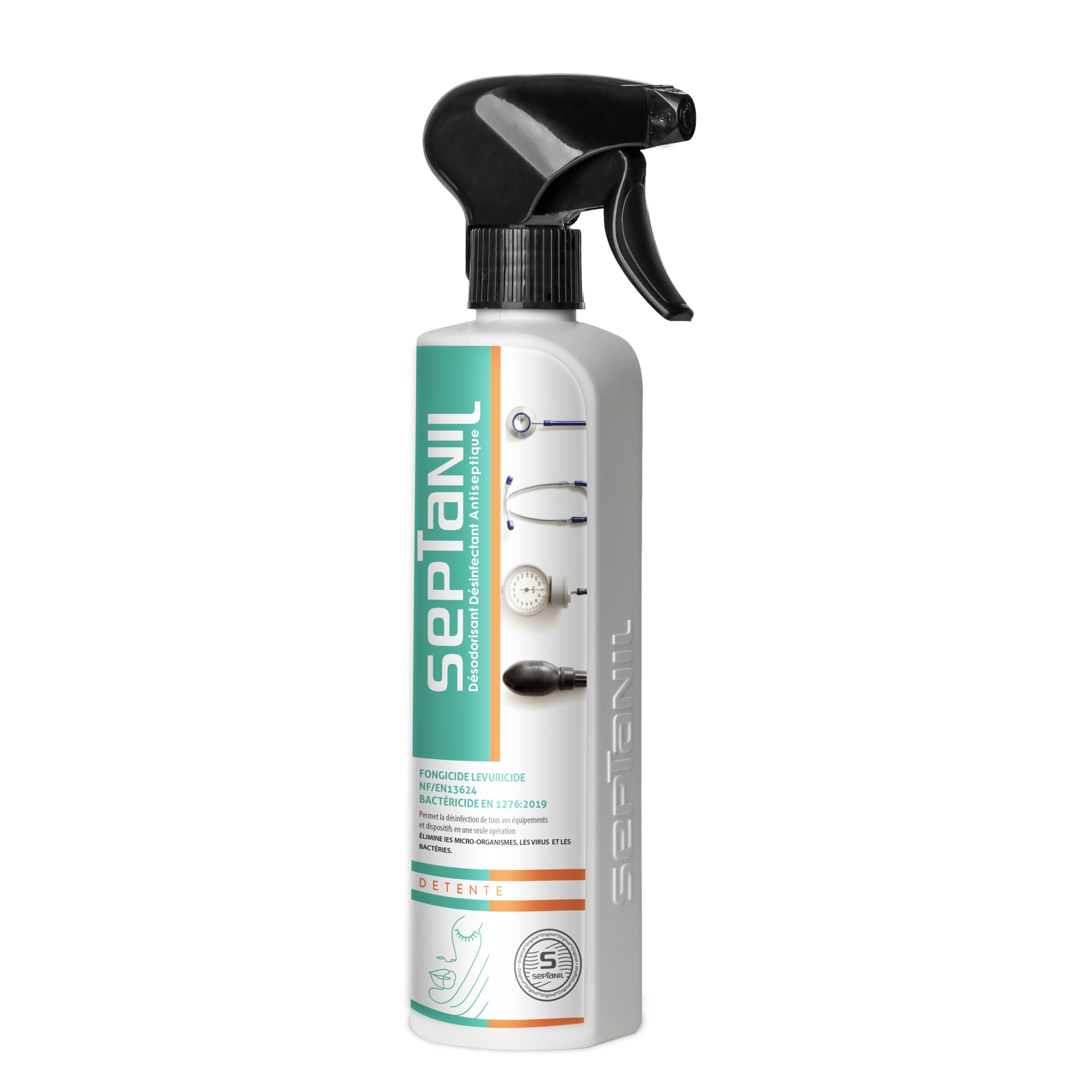 SEPTANIL DESODORISANT DESINFECTANT ANTISEPTIQUE DETENTE 500ML 1 septanil desodorisant desinfectant antiseptique detente ml